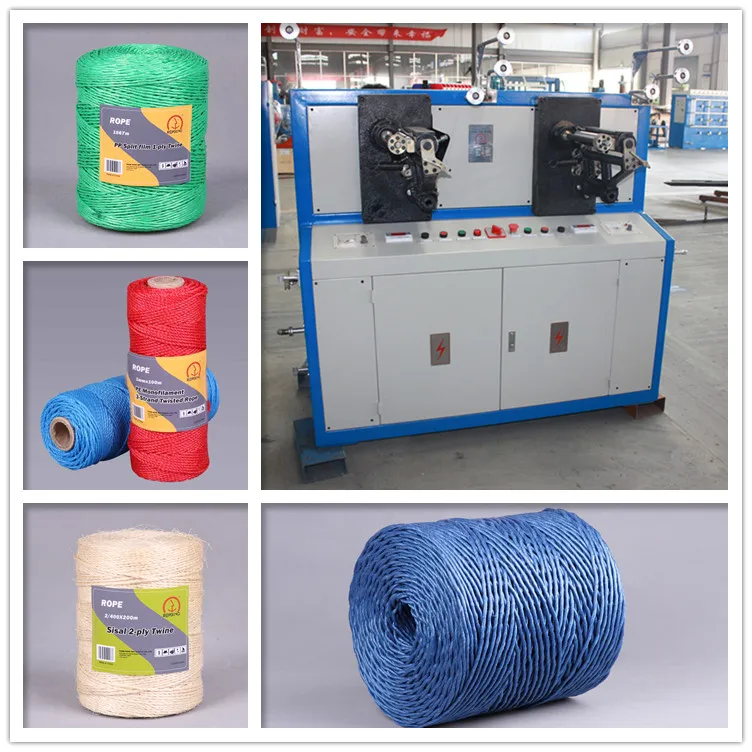 two machine heads spindle twine spool winder