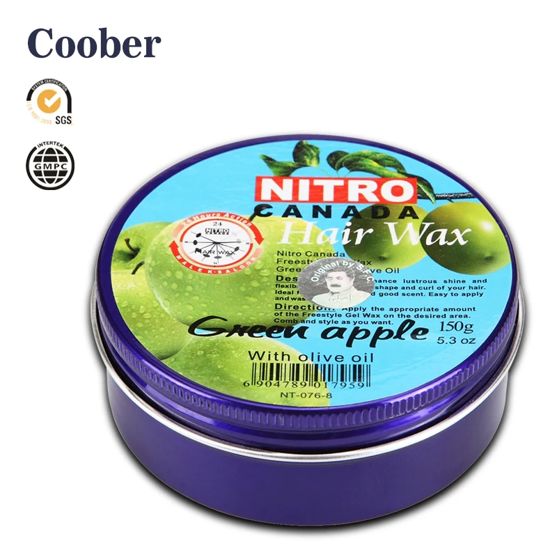 Freestyle Hair Fragance Fruit Hair Wax Oem Nitro Canada Organic Vegan Men Fair Trade Adults Curly Hair