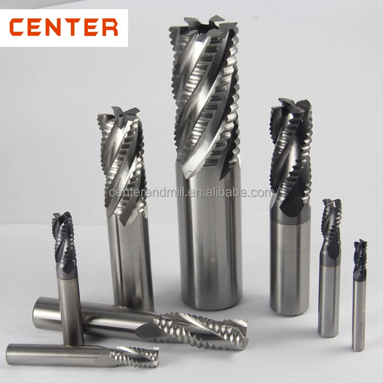 CENTER-3 Blades Rough Wood Milling Cutter/Customized CNC Made Roughing Mill Cutter Tool