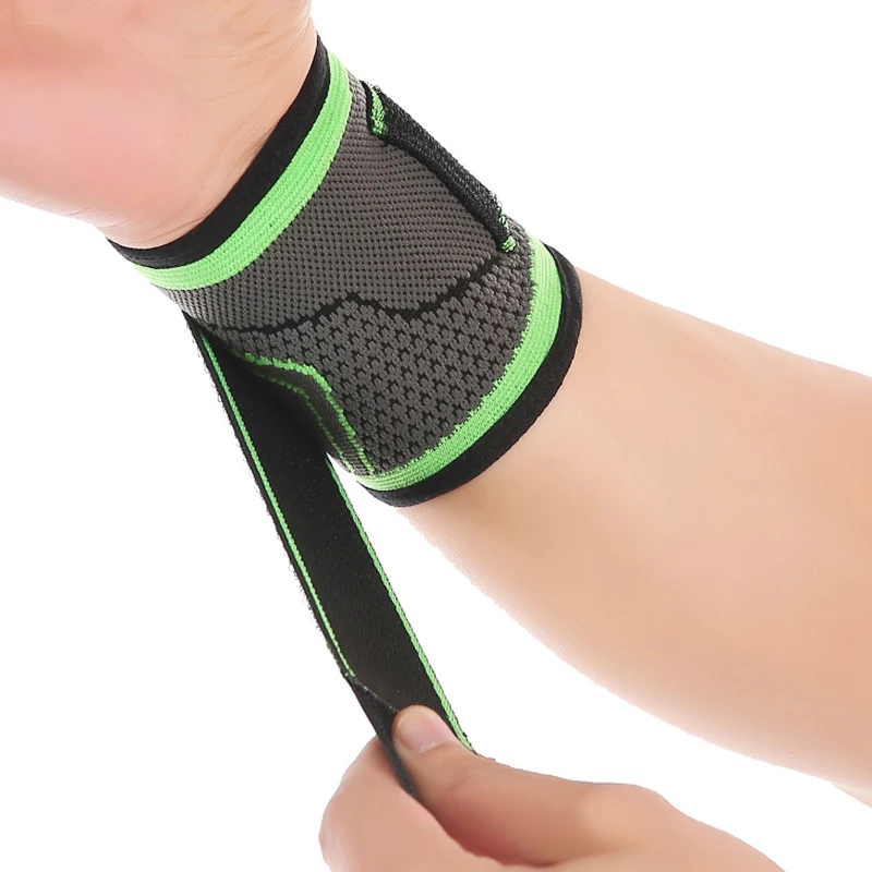 Professional Wristband Sports Safety Adjustable Wrist Support Gym Carpal Badminton Tennis Wrist Wraps