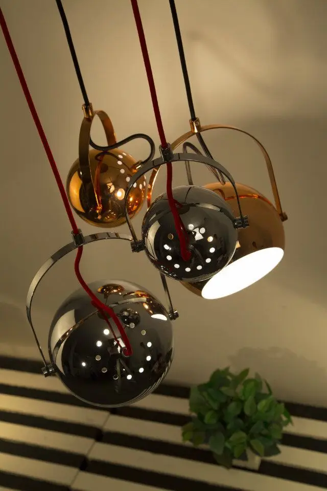 
Art Deco Puzzle wholesale cord luxury modern Copper Hanging Pendant Lighting 