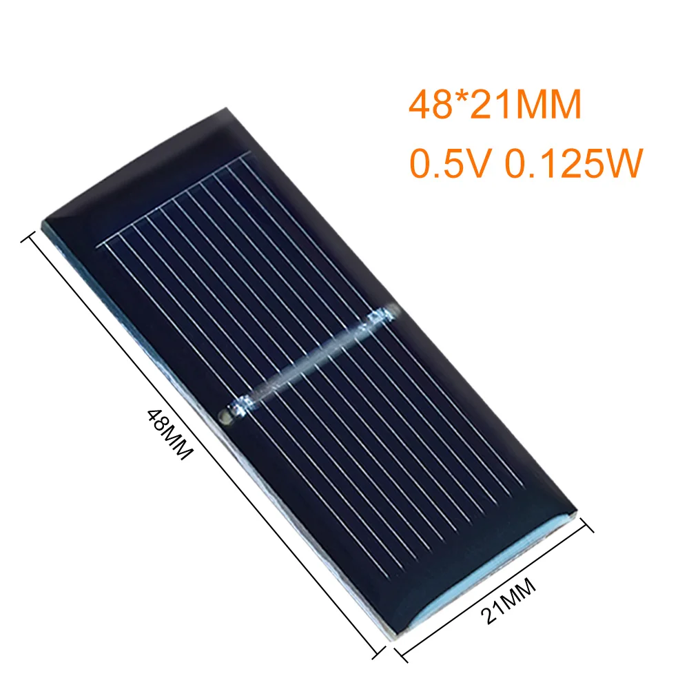 Small Solar Panel 0.5V 250mA Low Price Mono Mini Epoxy Solar Panel Small Solar Module For DIY kits Education Kits