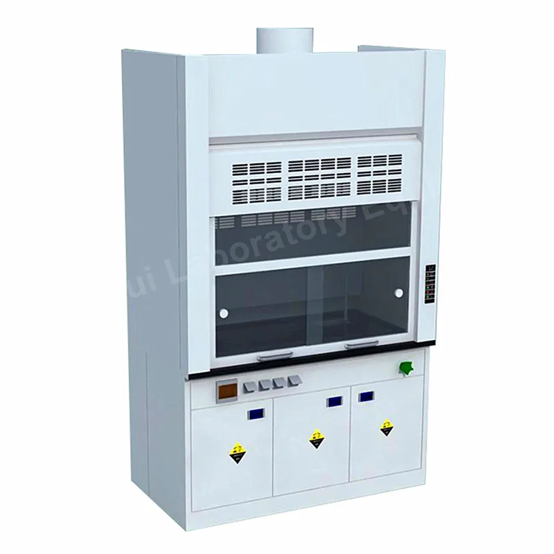Cheap Laboratory Equipment Fume Cupboard Chemical Explosion Proof Lab Fume Hood with Duct