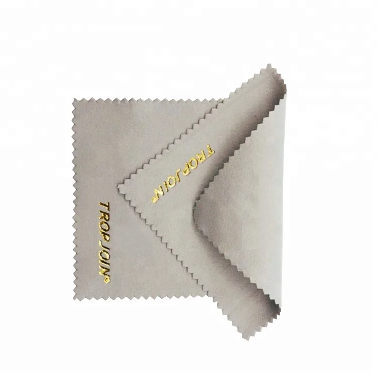 
Wholesale Anti-Tarnish Microfiber Polishing Cloth With Logo,Velvet Custom Silver Gold Jewelry Polishing Cloth 