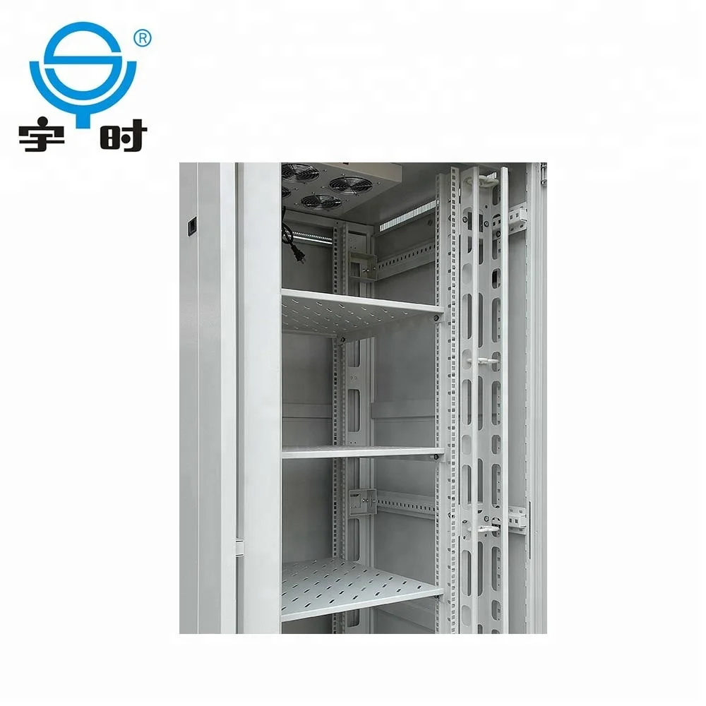 High quality computer room used 19 inch 42u 800x1000 rack server , dustproof network cabinet for networking with cooling system