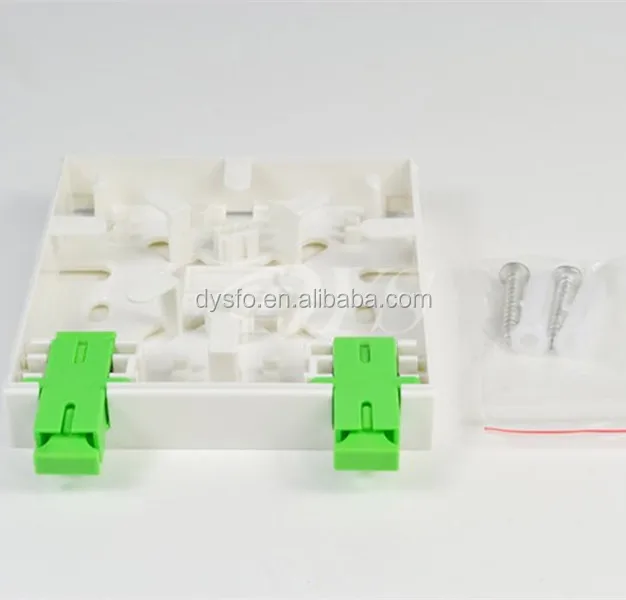 FTTH-006 2 порта для оптического волокна настенное крепление мини-FTTH соединительной коробке