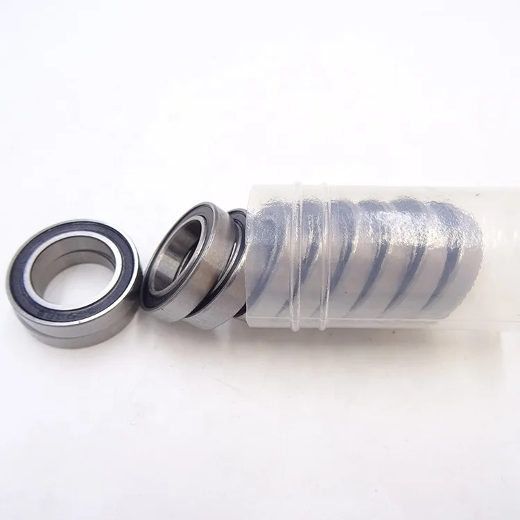 Size15x24x5mm China high precision Motorcycle Wheel Deep Groove Ball Bearing 61802 6802 ZZ 2RS