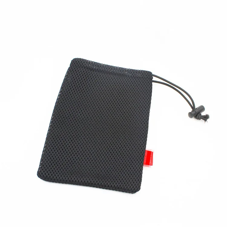 OEM personalized pouch mesh net bags for jewelry headphone