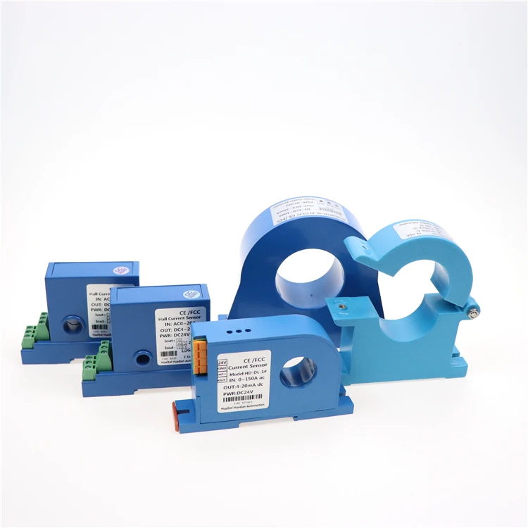 35mm hole size 20a AC/DC 2-wire 0 10v output current transmitter