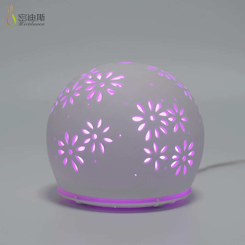 Carved ceramic electric diffuser essential oil accessories electric perfume and mist diffuser electric fragrance oil lamp