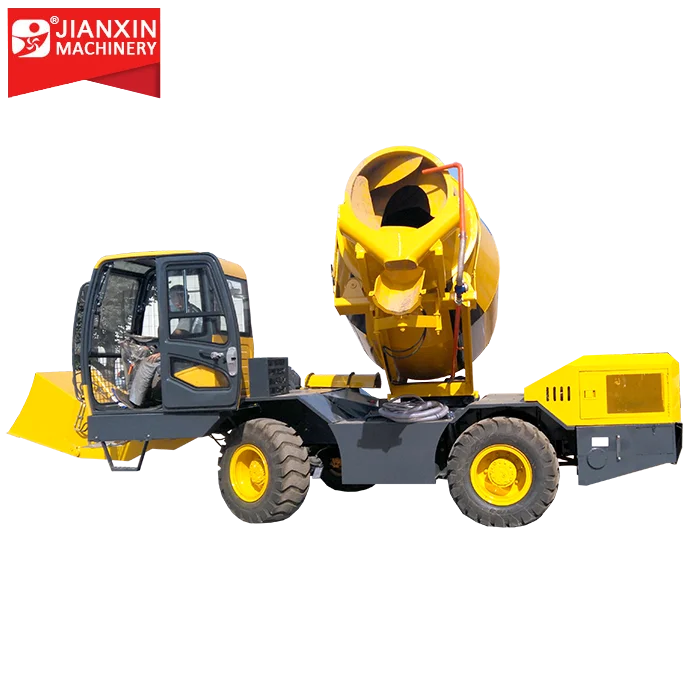 
Self loading mobile concrete mixer self loader truck 