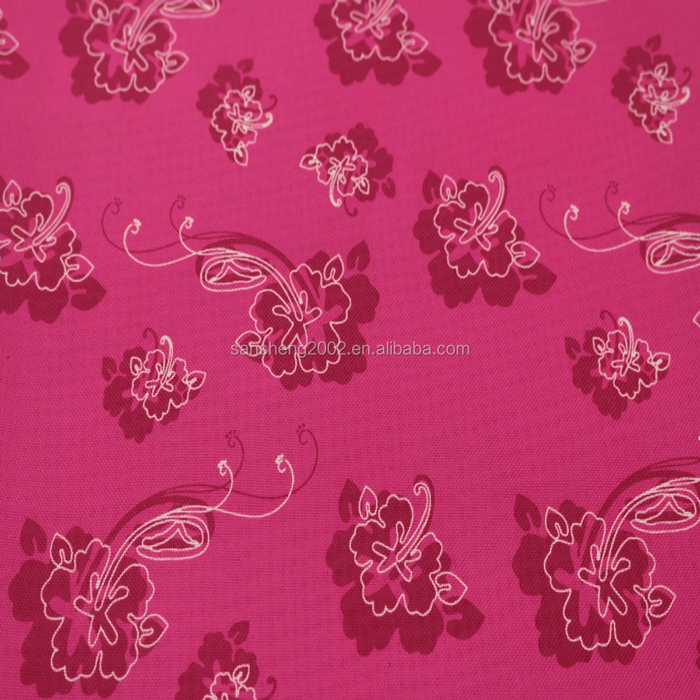 600D Polyester Oxford Heat Transfer Printing PU Coat Waterproof Fabric