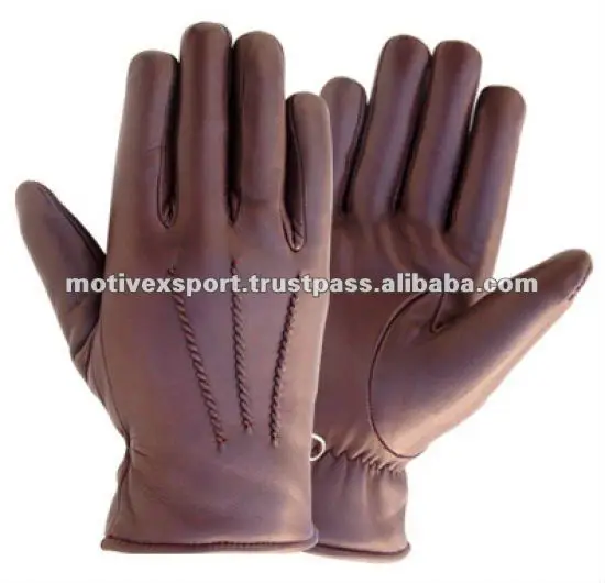 Wholesale Winter Dress Gloves Outdoor Fashion Dressing Leather Gloves from Pakistan Thermal Lining Glove for Car Driving Travel