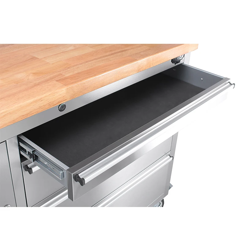 Stainless Steel tool Chest / Mobile Tool Cabinet Trolley / Metal Tool Cabinet