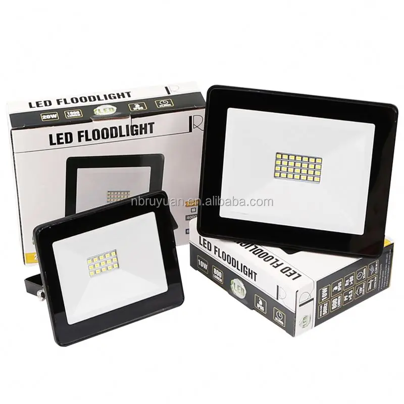 V1011001 горячее надувательство ip65 вольт теплый белый высокая яркость 10 20 30 50 вт светодиодный прожектор свет