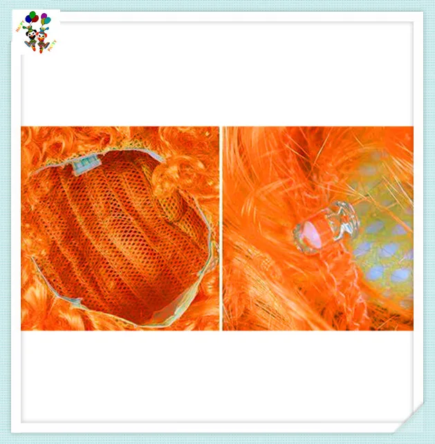 Girls Party Costume Strawberry Shortcake Synthetic Kids Wigs HPC-1175