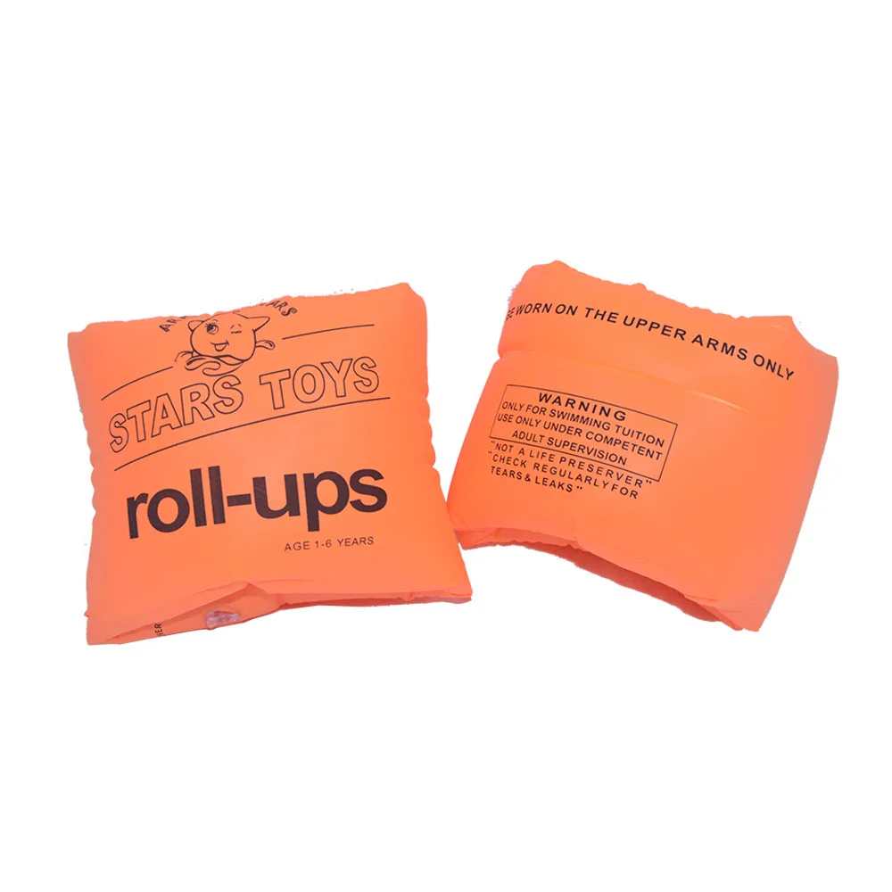 Tiny float Inflatable Orange Arm design Inflatable Circle Arm ring Float for Kiddo swimming