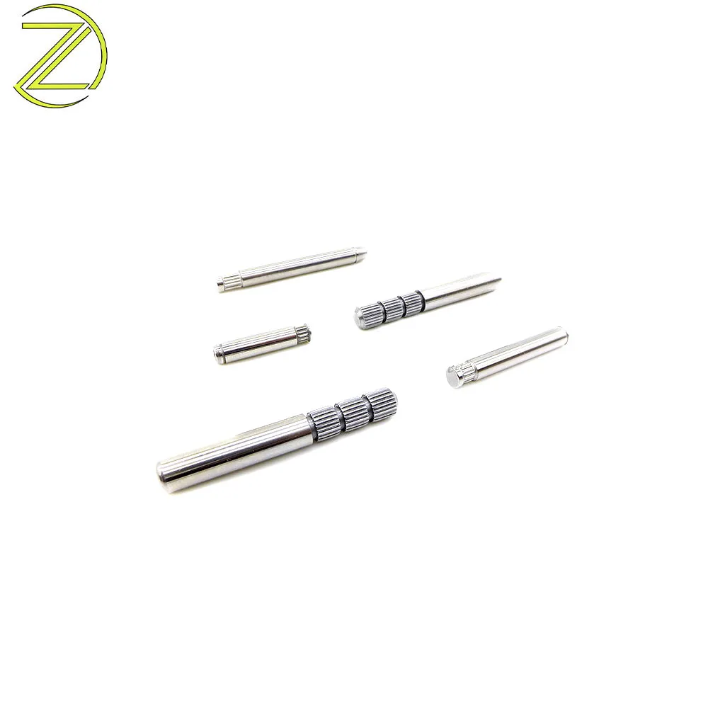 Custom CNC Machining Metric Machine Screws Precision Shoulder Knurled External Thread Dowel Pin