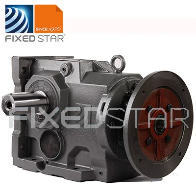 China Industrial reduction box drive transmission helical gear motor