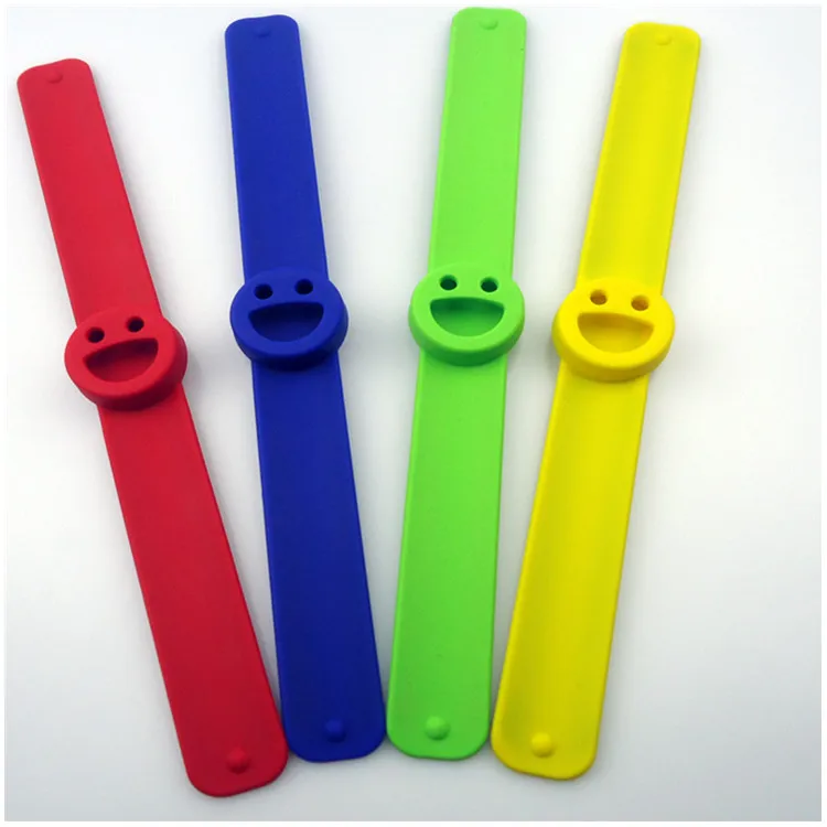 Adult And Kid Size Rubber Slap Band/ Slap Bracelet Supplier