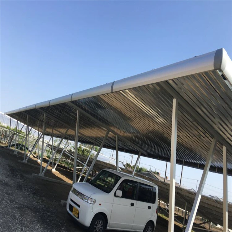 Modern design carbon steel carport pv solar carport mounting system solar system