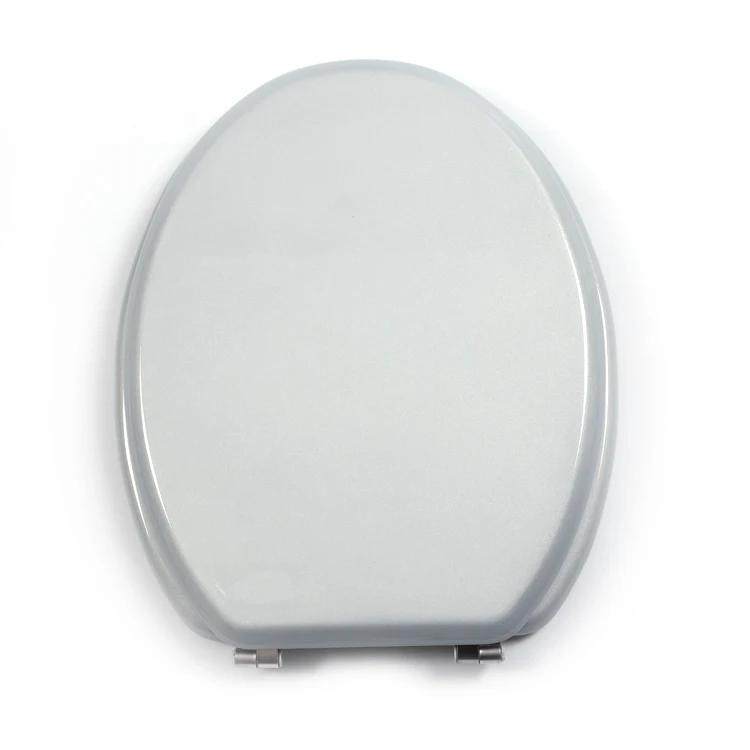 
Bofan glitter High hardness molded wood adjustment height elongated toilet seat with stainless steel hinges 