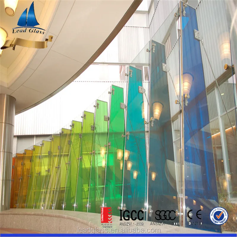 4mm-12mm Color Tinted Toughened Glass Sheets For Furniture Building Windows Doors Walls Decoration