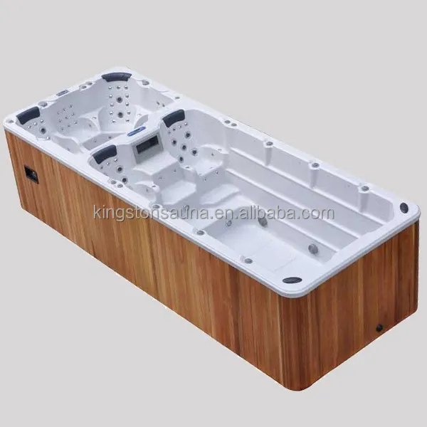 dual zone swim spa pool ,endless swimming pool JCS-SS1