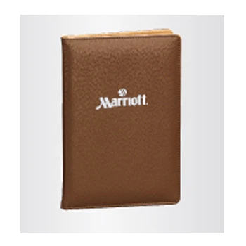 Hotel Supplier High-end Faux Leather Hotel Room Accessories Set