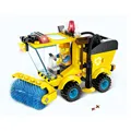 Kids Educational Toys 102pcs set Sweeper Model Assembly Building Blocks Kit Enlighten Puzzle Toy Children Birthday