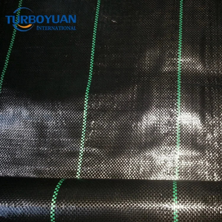 Agrotextil ground cover mesh / garden landscape fabric / green Polypropylene weed control mat to stop grass growing