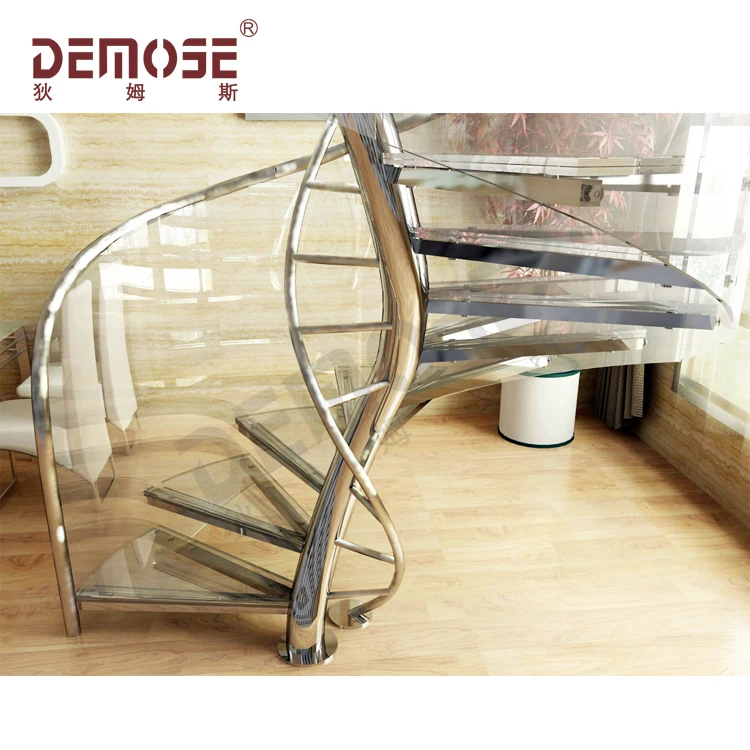 modern pvc spiral staircase stair handrail prices guangdong supplier
