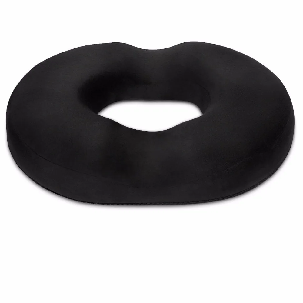 Donut Tailbone Pillow Hemorrhoid Cushion for Prostate Relief, Pregnancy Pain, Pressure Sores