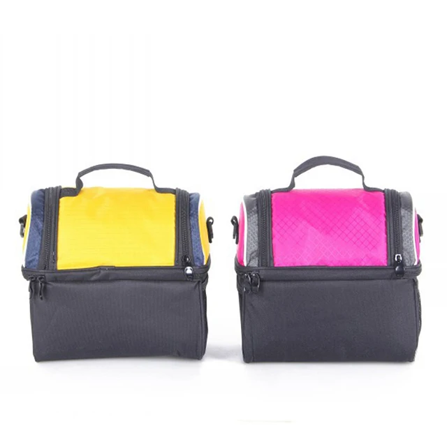  Оптовая продажа двухслойный изолированный ланч-мешок охладители с тоутом