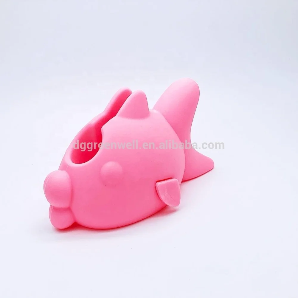 Baby Safety Silicone Kisses Fish Faucet Extender Water Spout Cover