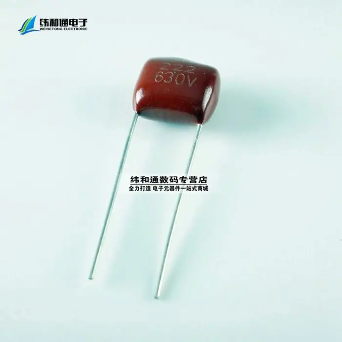 POLO3-- CBB Capacitor 222K 630V 2.2NF Pitch 10MM 222 630V Film Capacitor New Original Capacitor