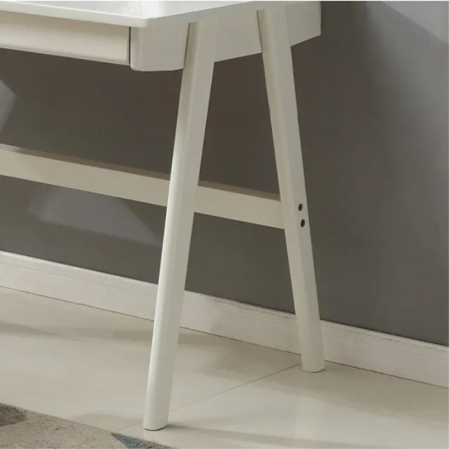 Brief Modern White Home Writing Table High Quality Solid Wood Desktop Computer Desk