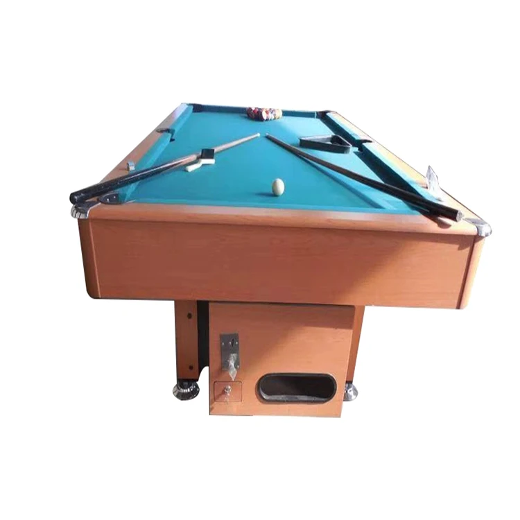best price folding coin operated pool table 8ft