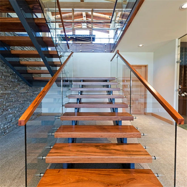 
Space-saving floating kit cantilever stairs / kit steel stairs 