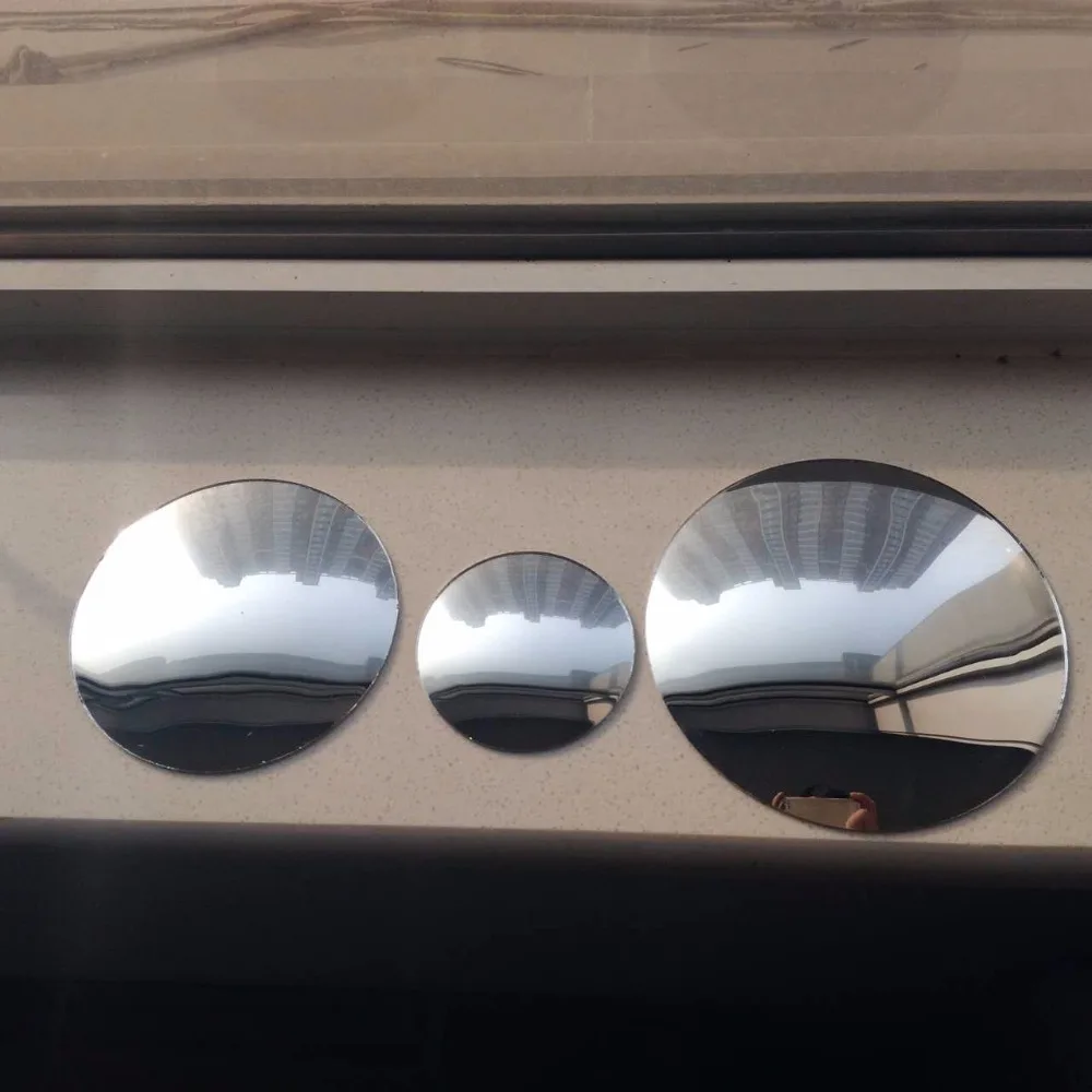 
 Круглое вогнутое зеркало FoldableLleather с сертификатом  