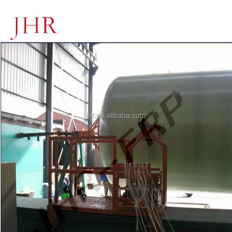 Semi- automatic FRP vertical filament winding machine 10000MM DIAMETER