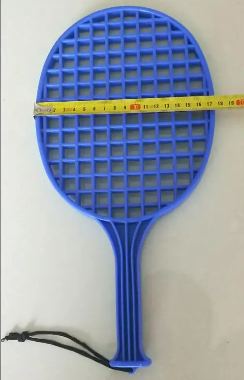 Plastic tennis racket