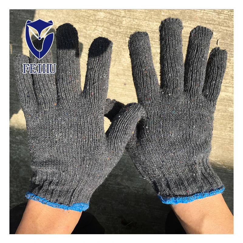 Manufacturers wholesale cotton yarn  Labour working  gloves 580g cheap