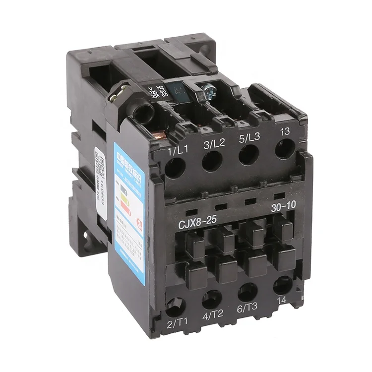 CJX8-12 Elevator 3 Pole Mini Magnetic Ac 5a 380v Contactors