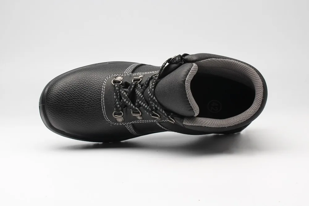 safety steel toe shoes/Leather safety work boots/work steel toe footwear