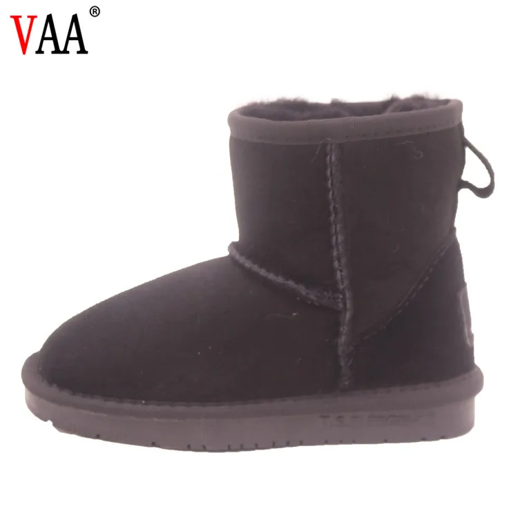 
CF-092 Cute And Fashion Design Hot Sale Double Face Sheepskin Pink Girls Winter Boots 