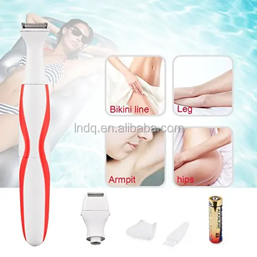 2 in 1 Women Shaver Waterproof Electric Razor Bikini Trimmer