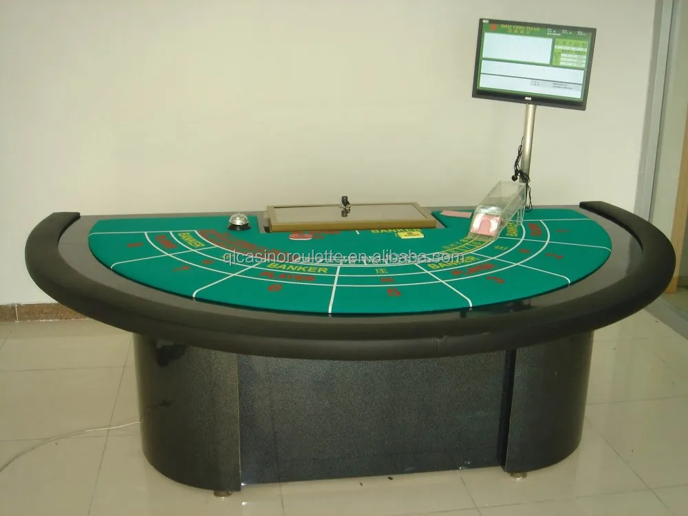 Luxury baccarat Texas table Casino High quality Deluxe Professnional roulette wheels electronic LED Poker Customize