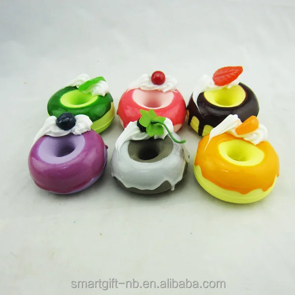 sponge fake artificial cake doughnut  for fridge  magnet home decoration round donut for kid study toys