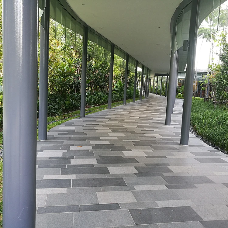 
Singapore Mapletree Business City Plaza Absolute Black Granite Project 